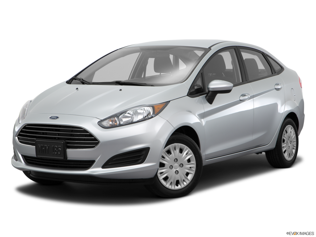 2017 ford fiesta angled front
