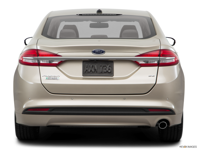 2017 ford fusion-energi back