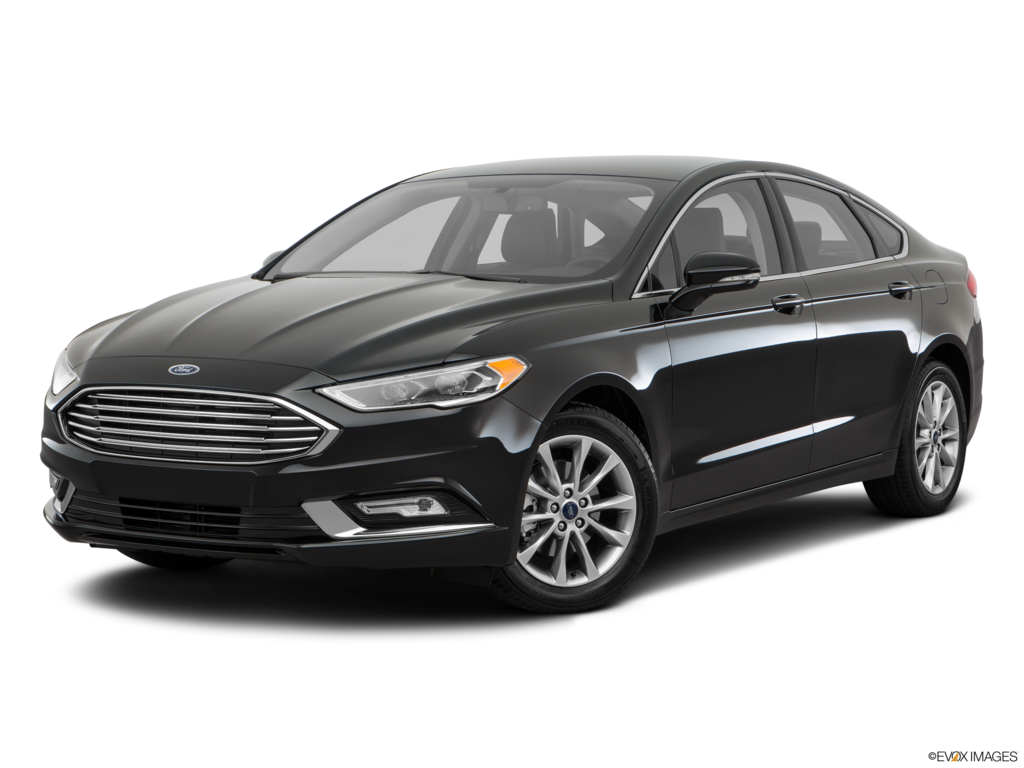 2017 ford fusion angled front