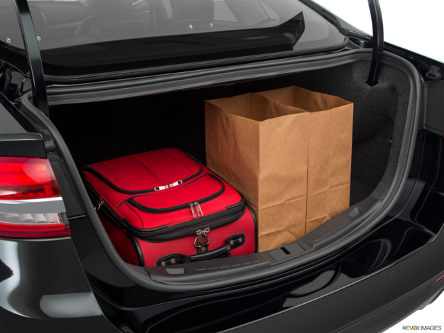 2017 ford fusion cargo area with stuff