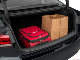 2017 genesis g80 cargo area with stuff