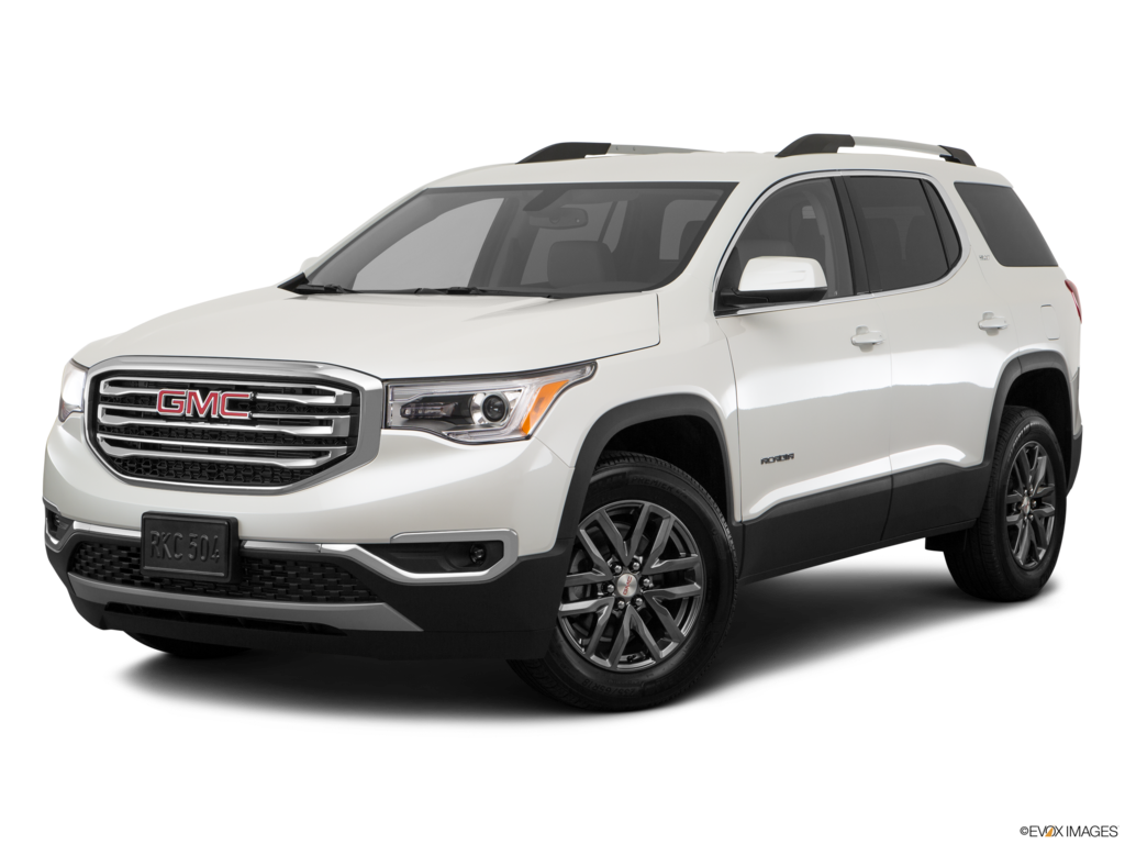 2017 gmc acadia angled front