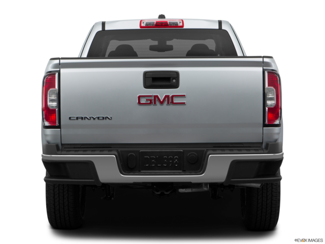 2017 gmc canyon back