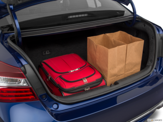 2017 honda accord-hybrid cargo area with stuff