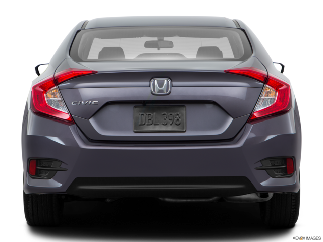 2017 honda civic back