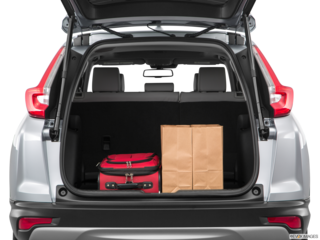 2017 honda cr-v cargo area with stuff