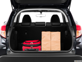 2017 honda hr-v cargo area with stuff