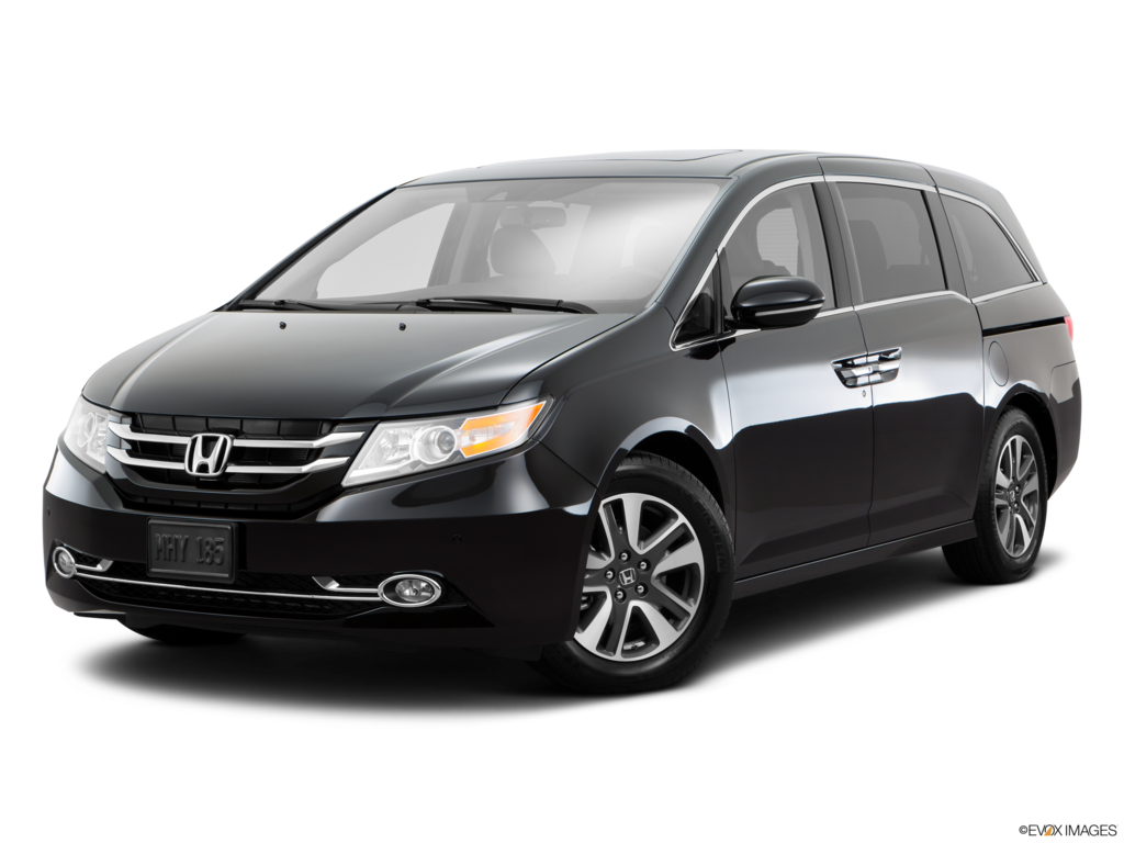 2017 honda odyssey angled front