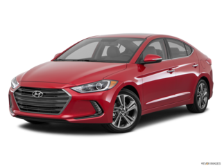 2017 hyundai elantra angled front