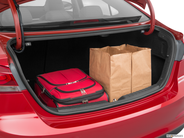 2017 hyundai elantra cargo area with stuff