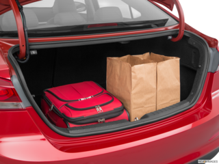 2017 hyundai elantra cargo area with stuff