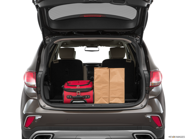 2017 hyundai santa-fe cargo area with stuff