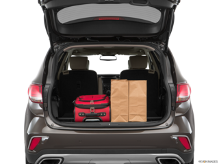 2017 hyundai santa-fe cargo area with stuff