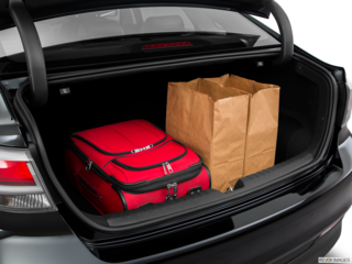 2017 hyundai sonata-hybrid cargo area with stuff