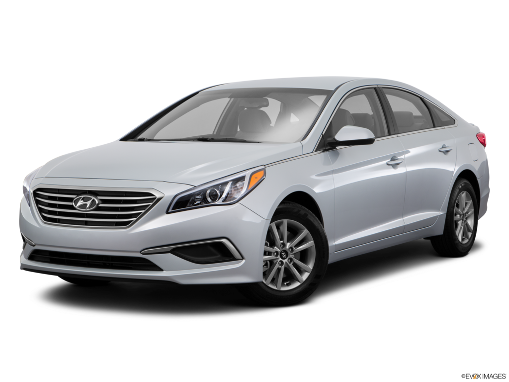 2017 hyundai sonata angled front
