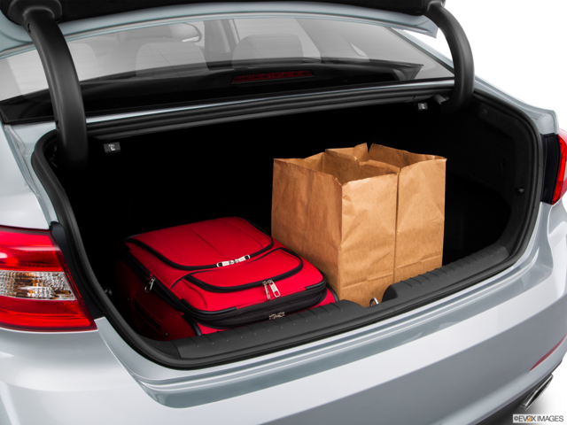 2017 hyundai sonata cargo area with stuff