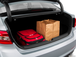 2017 hyundai sonata cargo area with stuff