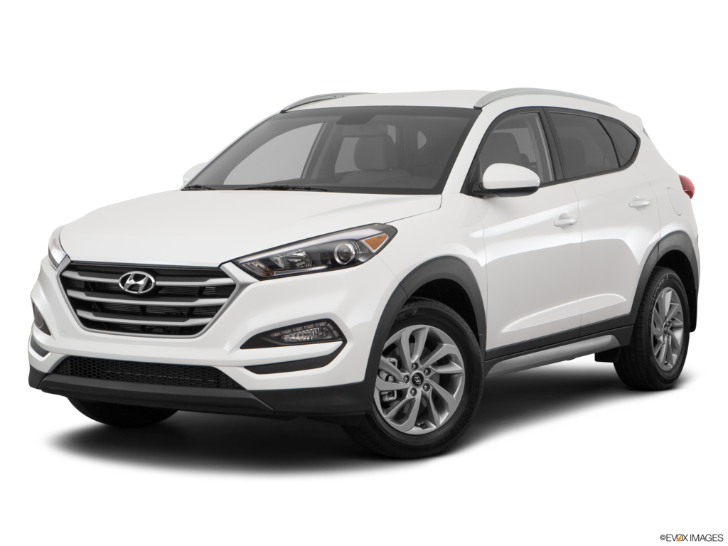 2017 hyundai tucson angled front