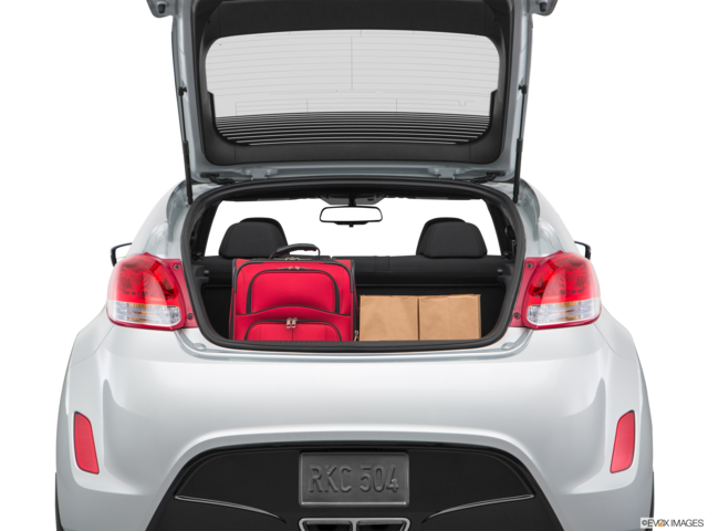 2017 hyundai veloster cargo area with stuff