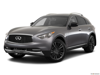 2017 infiniti qx70 angled front