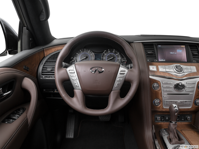 2017 infiniti qx80 dashboard