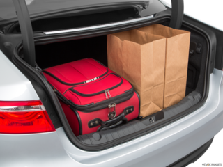 2017 jaguar xf cargo area with stuff