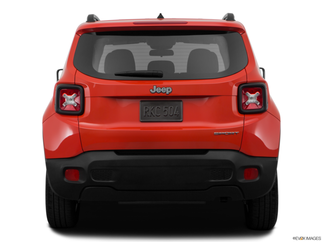 2017 jeep renegade back