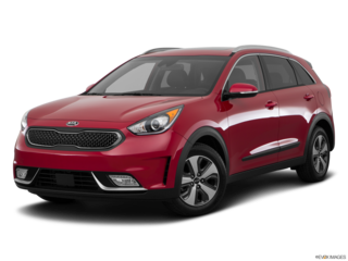 2017 kia niro angled front