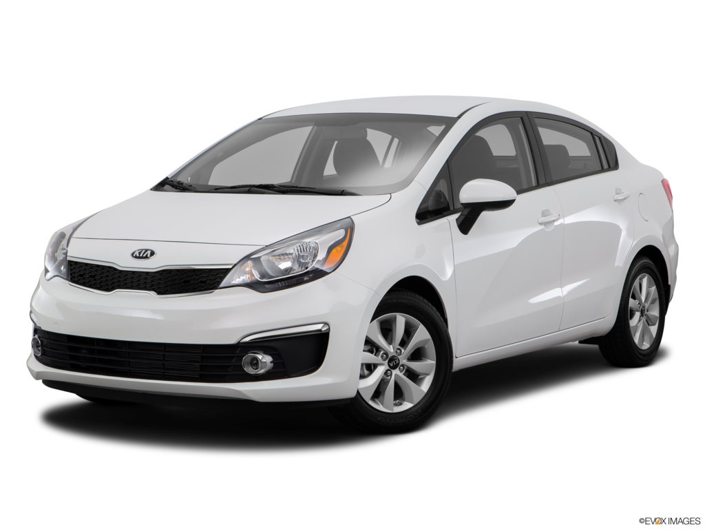2017 kia rio angled front