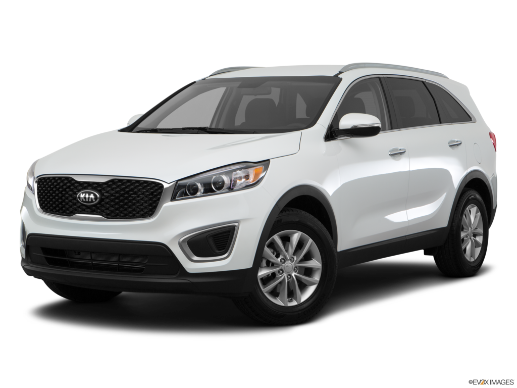 2017 kia sorento angled front