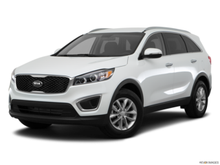 2017 kia sorento angled front