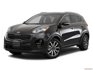 2017 kia sportage angled front