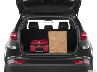 2017 kia sportage cargo area with stuff