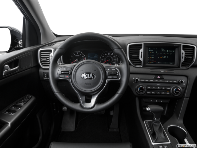 2017 kia sportage dashboard