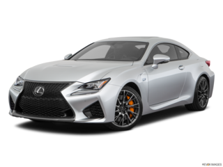 2017 lexus rc-f angled front