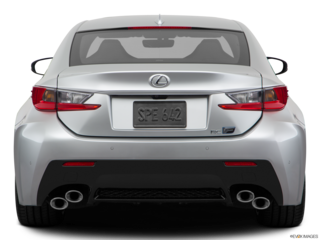 2017 lexus rc-f back