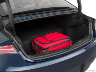 2017 lincoln mkz-hybrid cargo area with stuff