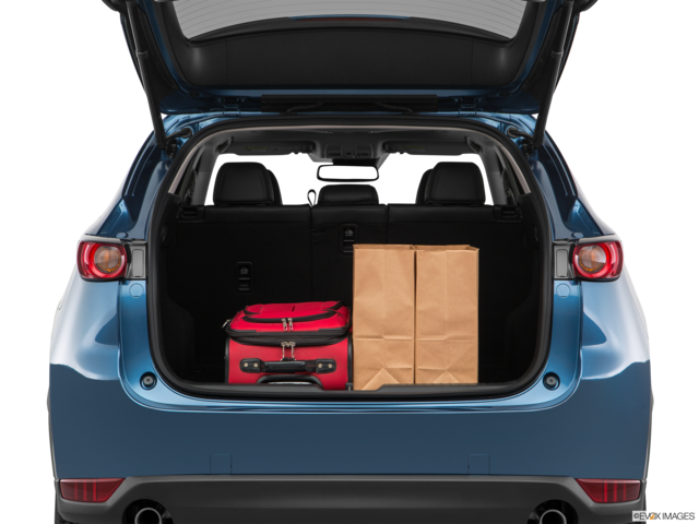 2017 mazda cx-5 cargo area with stuff