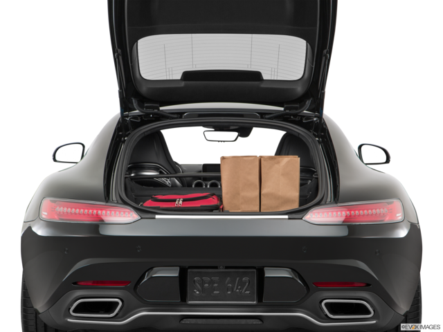 2017 mercedes-benz amg-gt cargo area with stuff