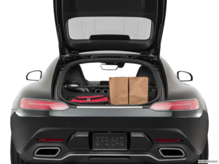 2017 mercedes-benz amg-gt cargo area with stuff