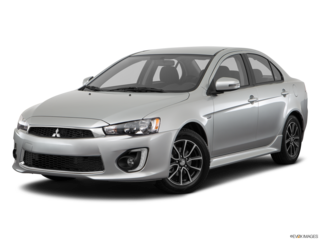 2017 mitsubishi lancer angled front