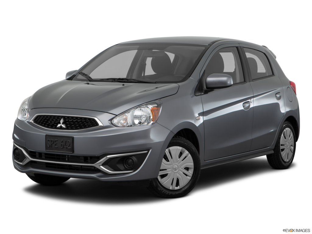 2017 mitsubishi mirage angled front