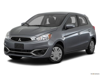 2017 mitsubishi mirage angled front