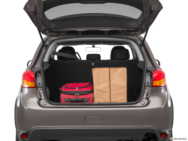 2017 mitsubishi outlander-sport cargo area with stuff
