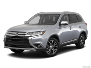 2017 mitsubishi outlander angled front