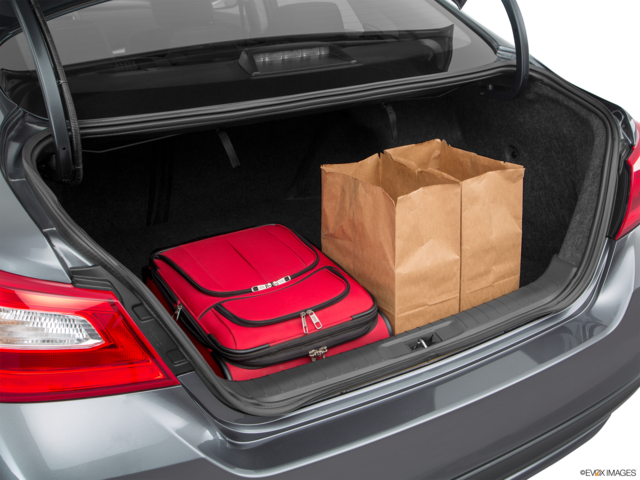 2017 nissan altima cargo area with stuff