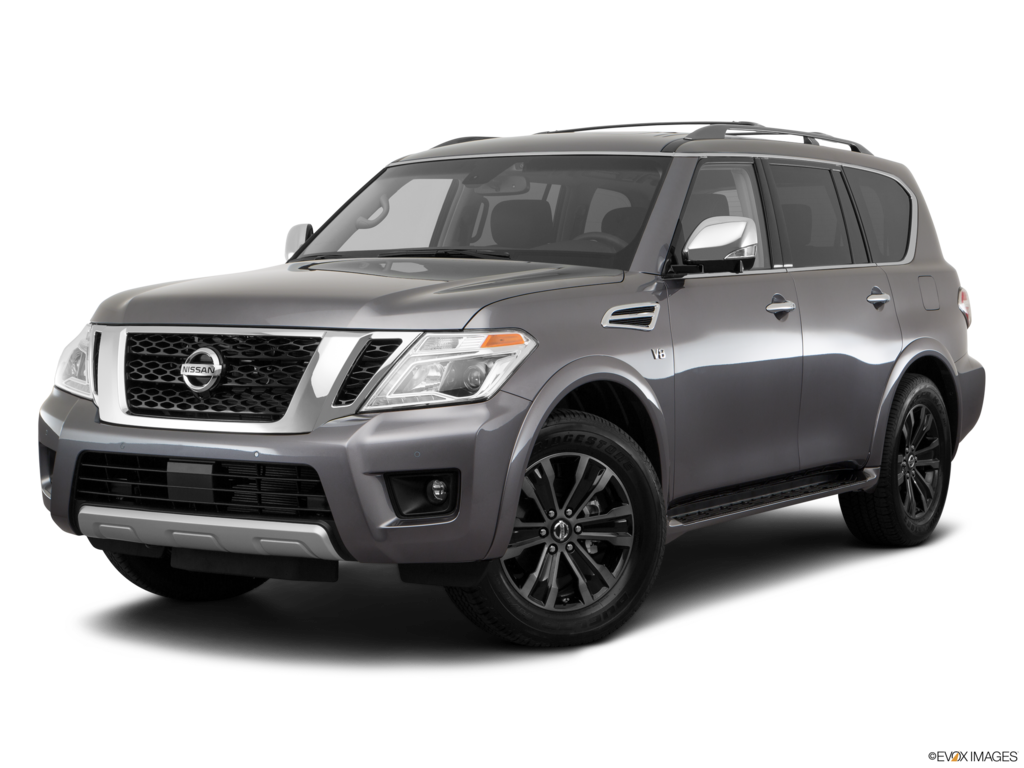 2017 nissan armada angled front