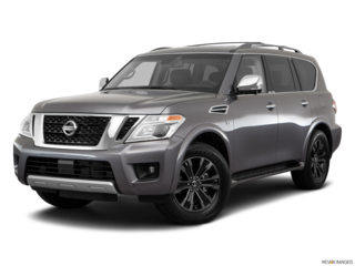 2017 nissan armada angled front