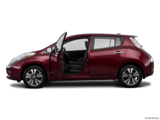 2017 nissan leaf side