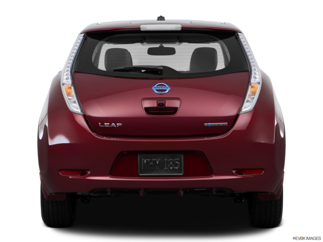 2017 nissan leaf back